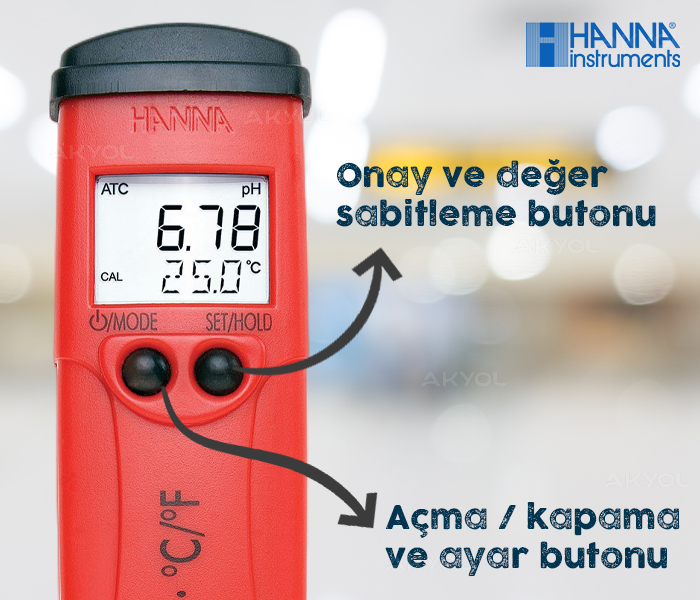 98128 ph metre cihazı